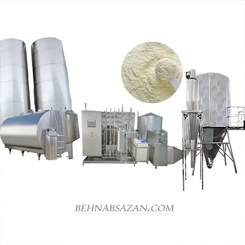 خط تولید شیرخشک صنعتی