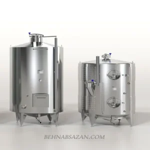 مخازن استیل تک جداره